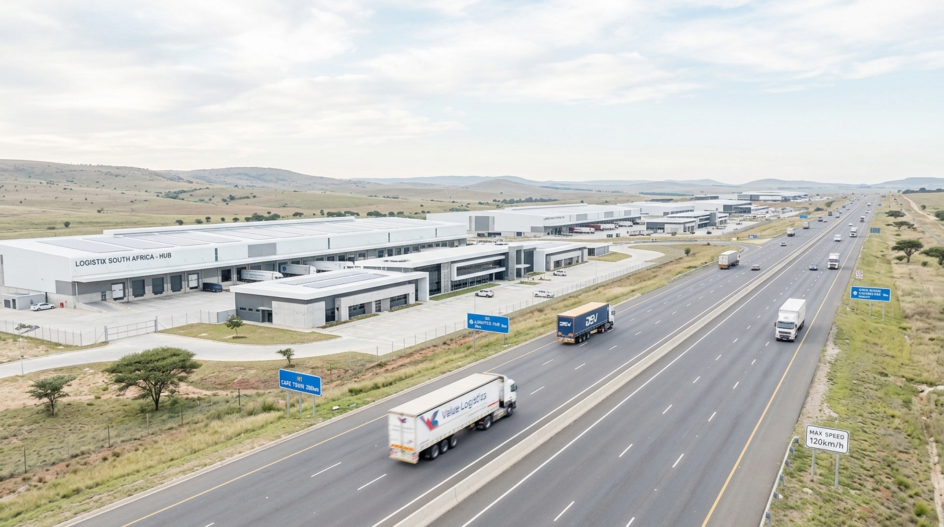 South African logistics highway hub