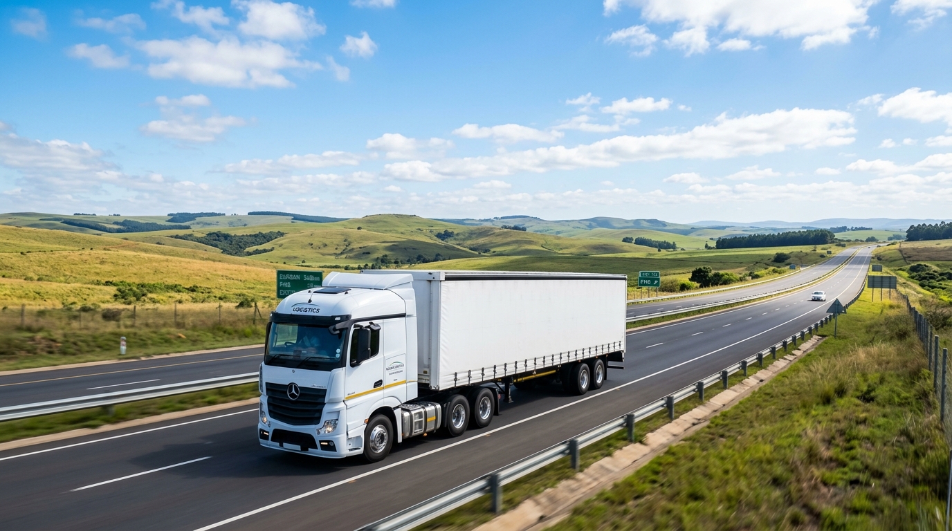South African highway freight corridor